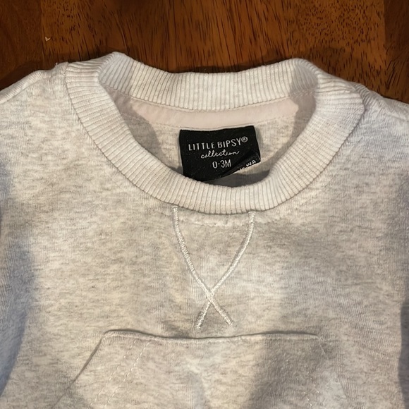 Little Bipsy Pocket Pullover (0-3 Months) - Picture 2 of 3